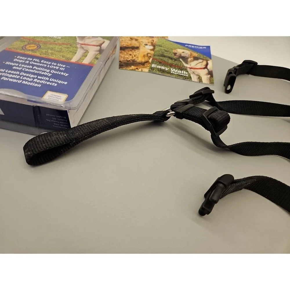 Premier Easy Walk Harness, Size‎ Large, Color Black, Used In Package